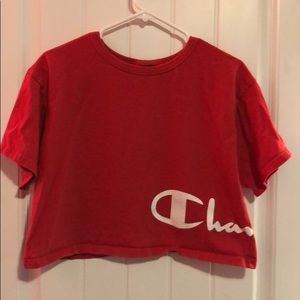 Champion cropped tee